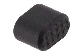 Next Level Armament Extended Mag Release Button has a checkered texture surface